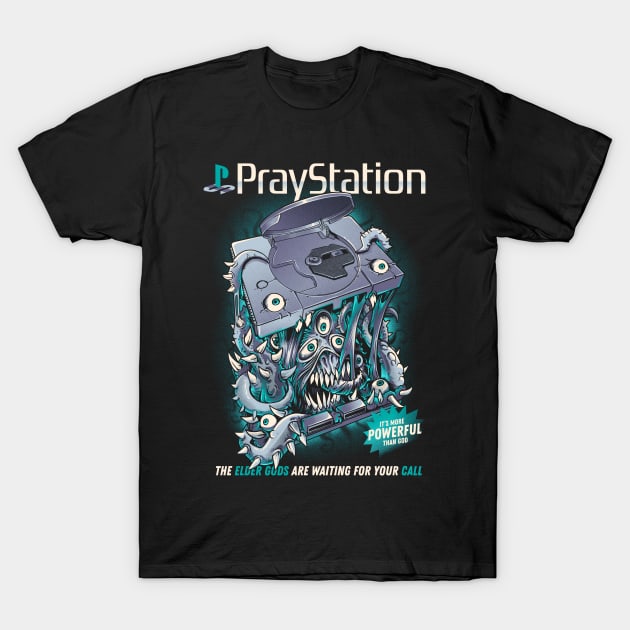 The PrayStation T-Shirt by massai